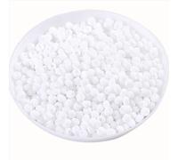 Lot de 13 000 perles de rocaille blanches mates de 2 mm - Petites perles pour bracelets, bijoux DIY - Perles en verre à enfiler - Pour les vacances, les anniversaires, Noël