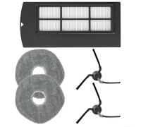 Lot de 13 accessoires pour aspirateur Eufy G50 Hybrid/L60 Hybrid/L60 Hybrid SES Robot Aspirateur, Brosses latérales, Filtres, Serpillière