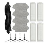 Lot de 13 accessoires pour aspirateur robot - Brosse principale - Brosses latérales - Filtres - Pour Karcher RCV 3, Everybot 3I, Haier PROBOT DTX