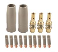 Lot de 13 buses de soudage pour revêtement de protection pour modèles 15AK avec ouverture de pointe de 0,9 mm, antiadhésive et stabilité thermique optimisée pour une utilisation répétée