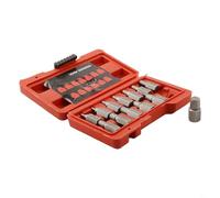 Lot de 13 extracteurs de vis pour retirer les boulons cassés endommagés, extracteurs à tête hexagonale avec rainure en spirale, compatible avec vis dénudées rouillées, écrous, BOL
