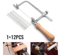 Lot de 13 mini scies multi-usages avec poignée souple pour réparation de bois et de plastique
