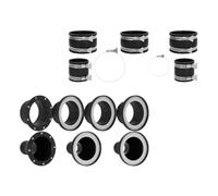 Lot de 13 pièces de collection ABS pour installation simplifiée d'extraction - Structure de collecte pour le travail du bois