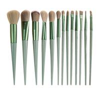 Lot de 13 pinceaux de maquillage professionnels à poils doux pour fond de teint, fard à joues, fard à paupières, maquillage tendance et diversité pour femme