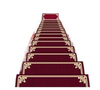 Lot de 13 Tapis d'escalier Haut Gamme sans Colle, Auto-adhésifs, antidérapants, for Couloir, Salon, Chambre à Coucher