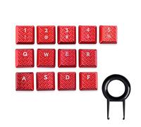 Lot de 13 Touches de Rechange tactiles rétroéclairées pour Clavier de Jeu mécanique GL Tactile Switch Logi G813/G815/G915/G913 TKL RVB (Rouge)