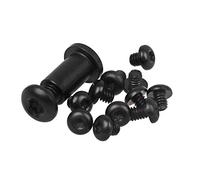 Lot de 13 vis et pivots Torx en alliage de titane pour Benchmade 535 Bugout, avec poignée et vis à clip de poche (noir)