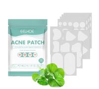 Lot de 132 grands patchs pour boutons en 8 tailles, Pour le visage et le corps, pour couvrir les boutons, les imperfections et l'acné, convient à tous les types de peau