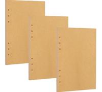 Lot De 135 Feuilles De Papier Kraft A5 Rechargeables, 6 Trous, Papier De Notes Rechargeable, Format A5, Classeur À Anneaux, Papier Pour Carnet, Journal, Peinture[Z300]