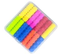 Lot de 14/28 stylos réutilisables en silicone pour l'entraînement des crayons pour étudiants et instruments pour l'éducation des adultes Porte-crayons en silicone