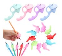 Lot de 14 aides d'écriture pour enfants - Aide à l'écriture ergonomique - Pour droitiers et gauchers - Aide à l'écriture et épaississement de la poignée pour une bonne tenue du stylo