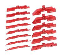 Lot de 14 blocs de hauteur pour le travail du bois - Jauge d'angle de | Blocs de configuration gravés pour le travail du bois pour l'entretien de l'étalonnage, les professionnels du bois