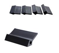 Lot de 14 blocs de ponçage en caoutchouc avec support, formes flexibles pour le travail du bois, métal, automobile