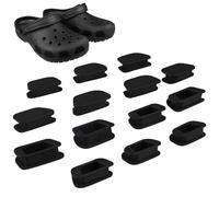 Lot de 14 Bouchons latéraux pour Sabots Classiques Crocs - Accessoires de Remplissage de Trous pour Homme et Femme