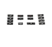 Lot de 14 caches de boutons de climatisation pour BMW X5 E53 1999-2006 E39 1996-2002 Commande de Commutateur AC Contro Contrôleur de cl