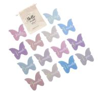 Lot de 14 cartes de repère en acrylique pour bébé - Accessoires de photographie pour garçons et filles - Disques mensuels de grossesse