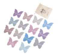 Lot de 14 cartes de repère en acrylique pour bébé - Jolie forme - Accessoires de photographie pour nouveau-nés - Enregistrement mensuel de croissance - Registre de fête prénatale