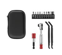 Lot de 14 clés à cliquet professionnelles pour vélo, démonte-pneus et clés à cliquet compactes