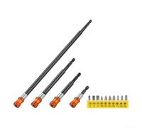 Lot de 14 extensions magnétiques pour forets avec système magnétique à double verrouillage pour vis, écrous et profils hexagonaux