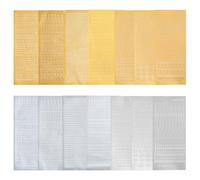 Lot de 14 feuilles d'autocollants décoratifs pour bougies, alphabet et chiffres mélangés - Kit de bricolage - Pour bougies, communion, mariage, album, scrapbooking, bricolage - Décoration DIY (doré et