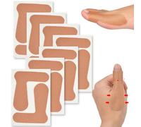Lot de 14 feuilles de bande de soutien du pouce pour arthrite - Sangles de protection autocollantes pour le pouce - Patch élastique pour soulager la douleur du pouce pour le sport, les travaux