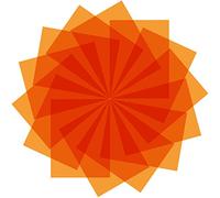 Lot de 14 filtres en Gel coloré pour Halloween - Correction, Filtre de lumière en Gel Transparent, Film de Couleur Transparent, Feuilles en Plastique de 20 x 21 cm (Orange)