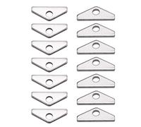Lot de 14 languettes chromées de rechange pour Chevrolet BBC Big Block 396 427 454 502