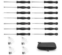 Lot de 14 outils de réglage de carburateur avec brosses de nettoyage pour moteur Husqvarna Einhell Stihl Poulan Echo Moteur débroussailleuse tronçonneuse