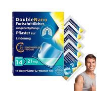 Lot de 14 patchs de nettoyage des poumons - Bande de santé respiratoire - Facile à coller - Idéal pour les voyages d'affaires, le travail - Aide au bien-être respiratoire - Solution de confort des