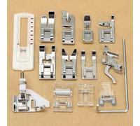 Lot de 14 pieds presseurs à clipser pour machines à coudre Viking, Husqvarna (335 330 325)
