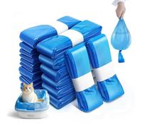 Lot de 14 recharges de litière pour chat - Anneaux de recharge compatibles avec Litter Genie XL & LitterLocker Fashion & LitterLocker & LitterLocker II - 4,5 m (sans cartouche)