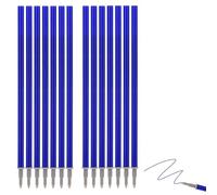 Lot de 14 recharges de rechange effaçables pour Legami, pour stylos Legami, faciles à effacer, hauteur 13 cm, pointe 0,5 mm
