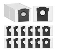 Lot de 14 sacs d'aspirateur de rechange pour robot aspirateur Dreame L20 Ultra / X30 / X40 Ultra / X50 Ultra Complete, L10 / L10s / L10s Pro, L40 / L40s, L50 Ultra et Mova E30 / E40 / V50 / P50 / P50s