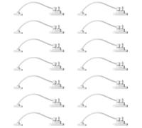 Lot de 14 verrous entrebâilleurs de fenêtre de sécurité enfant pour fenêtres UPVC, entrebâilleurs de fenêtre de sécurité pour bébé avec vis, clés, limiteur de câble métallique pour ouverture de porte