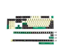 Lot de 141 touches d'avocat en PBT personnalisées pour clavier mécanique GK61 64 84 96 Disposition Cherry Profile Pbt