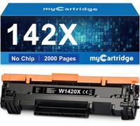Lot De 142 Toners W1420X Compatibles Avec Hp 142A 142X Pour Hp Laserjet Mfp M140We M110We Laserjet M110W M140W M139We M139W Pour Toner W1420X W1420A (Sans Puce, 1 Noir)[ENC940923]
