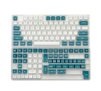Lot de 142 touches personnalisables, hauteur de touches, 2 couleurs, double injection, pour les amateurs de claviers