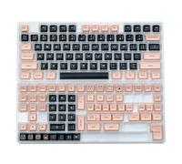 Lot de 142 touches personnalisables, hauteur de touches, 2 couleurs, double injection, pour les amateurs de claviers