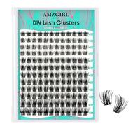 Lot de 144 extensions de cils à faire soi-même - Extensions de cils en D - Pour le volume et le volume - À la maison (mélange D-mix 8-16 mm)