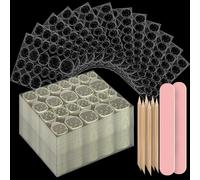Lot De 1440 Feuilles De 60 Pastilles Adhésives Pour Ongles À Coller Sur Les Ongles, Imperméables Et Respirantes, Double Face, Autocollants De Manucure Flexibles