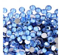 Lot de 1440 perles décoratives en verre pour la fabrication de bijoux, projets d'artisanat et nail art, perles sans danger pour les enfants, avec rangement