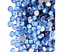 Lot de 1440 perles en verre brillantes pour projets faits à la main, bijoux et articles décoratifs pour la maison - Perles artisanales pour la fabrication de bijoux