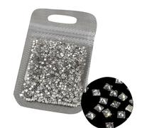 Lot de 1440 strass à dos plat pour ongles - Strass pour nail art - Vêtements pour projets d'artisanat des ongles - Facile à appliquer - Décoration de nail art