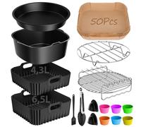 Lot de 15 accessoires pour friteuse à air chaud COSORI Turbo Tower Pro Smart 10,8 l Double Stack Airfryer