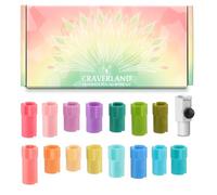Lot de 15 adaptateurs de stylo pour Cricut Maker 3/Maker/Venture/Explore 3/Explore/Air 2/Air, 15 adaptateurs rapides avec un ensemble d'adaptateurs universels pour stylo, s'adapte à tous les stylos de
