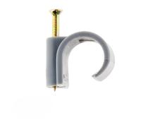 Lot de 15 attaches plastiques Ø16mm - Gris - Zenitech