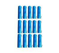 Lot De 15 Batteries LiFePO4 3,2 V 600 MAh Avec Languettes À Souder For Rasoir, Brosse À Dents Électrique, Microphone, Distributeur, Ventilateur, Jouet
