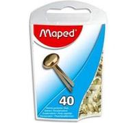 Lot de 15 Boites de 40 attaches parisiennes en laiton 17mm G