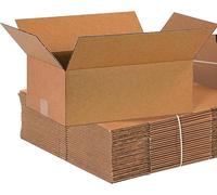 Lot de 15 boîtes en carton pour envois 50 x 40 x 39 cm Double canal - Emballages Acheter de grandes boîtes solides en carton bon marché pour envois Offres, lots paquets déménagements