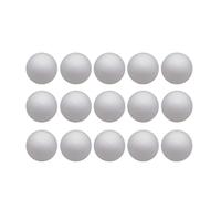 Lot de 15 boules en mousse Crafjie Craft de 3 pouces de diam tre en polystyr ne lisse